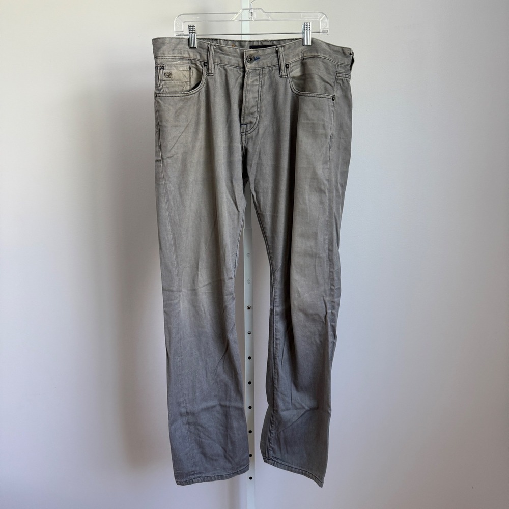 Scotch & Soda Ralston Mens Gray Denim Jeans size 36 Amsterdam Blauw